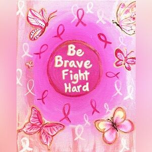 Breast Cancer Painting